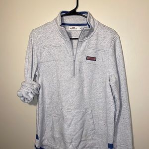 Vineyard Vines Oversized 1/4 zip Shep Shirt,